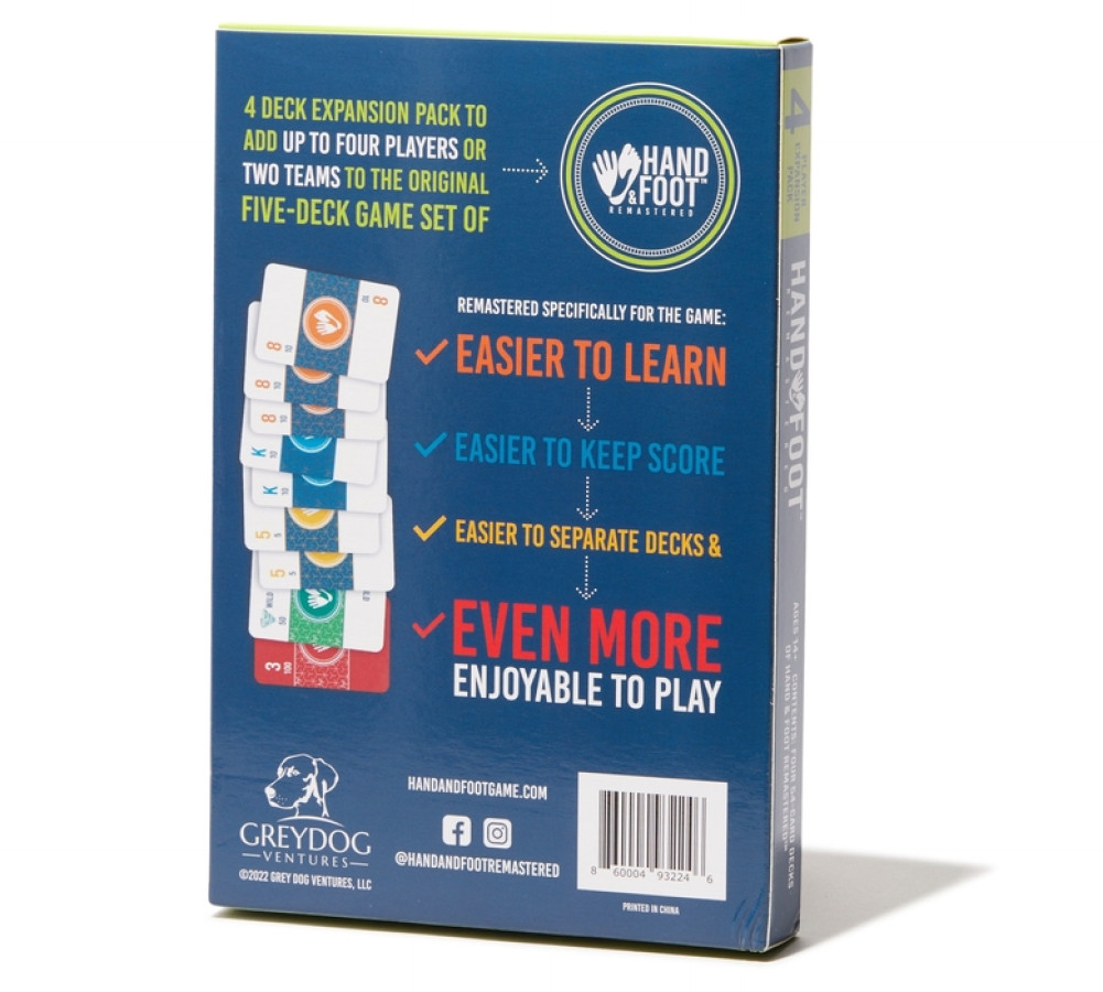 Hand & Foot Remastered 4 Player Expansion Pack - Image 3