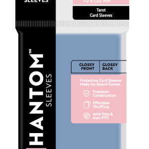 Phantom Sleeves: "Rose Size" (70mm x 120mm) - Gloss/Gloss (50)