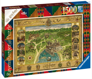 Hogwarts Map 1500pc Puzzle