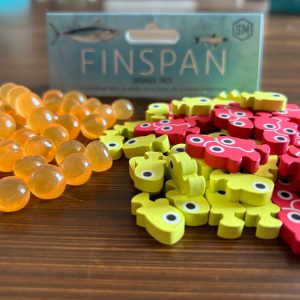 Finspan Upgrade Pack (Wooden Tokens & Squishy Eggs)