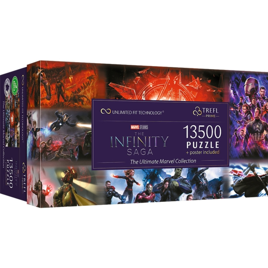 Trefl Prime 13500 Piece Puzzle - the Ultimate Marvel Collection