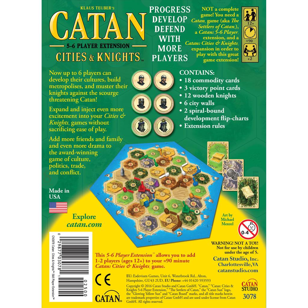 CATAN - Cities and Knights 5-6 Player - Image 2