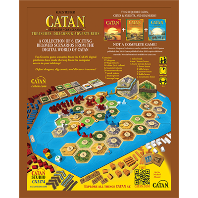 CATAN - Treasures, Dragons, & Adventurers - Image 3