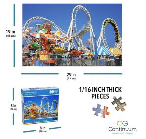 1000 Piece Puzzle - Roller Coaster