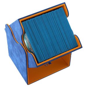 Deck Box: Squire: 100+ XL Blue u0026 Orange