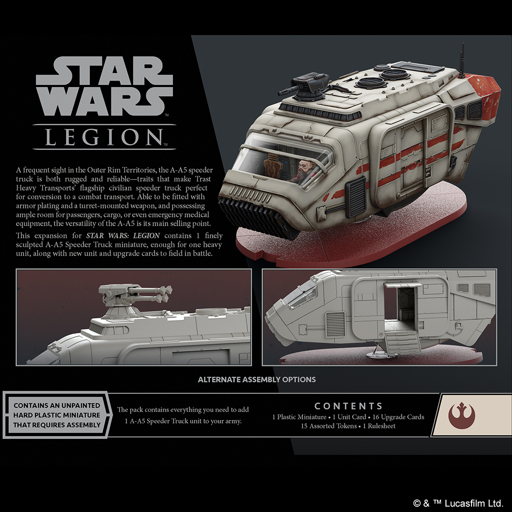 Star Wars: Legion - A-A5 Speeder Truck - Image 5