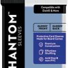 Phantom Sleeves: "Navy Size" (80mm x 120mm) - Gloss/Gloss (50) - Image 2