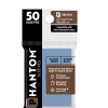 Phantom Sleeves: "Brown Size" (43mm x 65mm) - Gloss/Gloss (50)