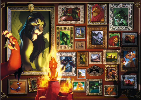 Disney Villainous: Scar 1000pc Puzzle - Image 2