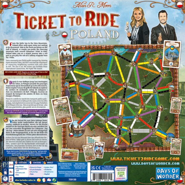 Ticket to Ride Map Coll. Vol 6.5 Poland - Image 5