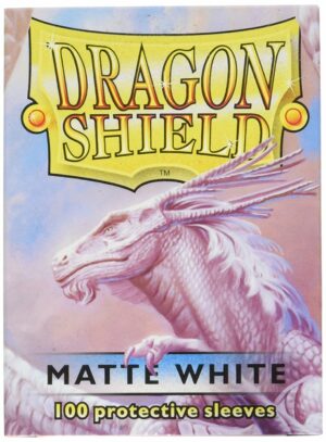 Dragon Shields: (100) Matte White