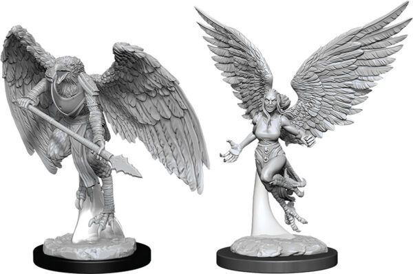 Dungeons & Dragons: Nolzur's Marvelous Unpainted Miniatures - W11 Harpy & Arakocra