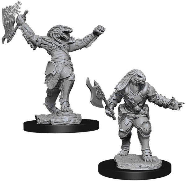 Dungeons & Dragons: Nolzur's Marvelous Unpainted Miniatures - W11 Female Dragonborn Fighter