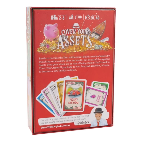 Cover Your Assets® Card Game By Grandpa Beck's Games - Image 6