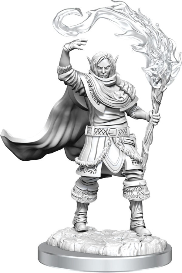 Dungeons & Dragons: Nolzur's Marvelous Unpainted Miniatures - W16 Elf Cleric Male