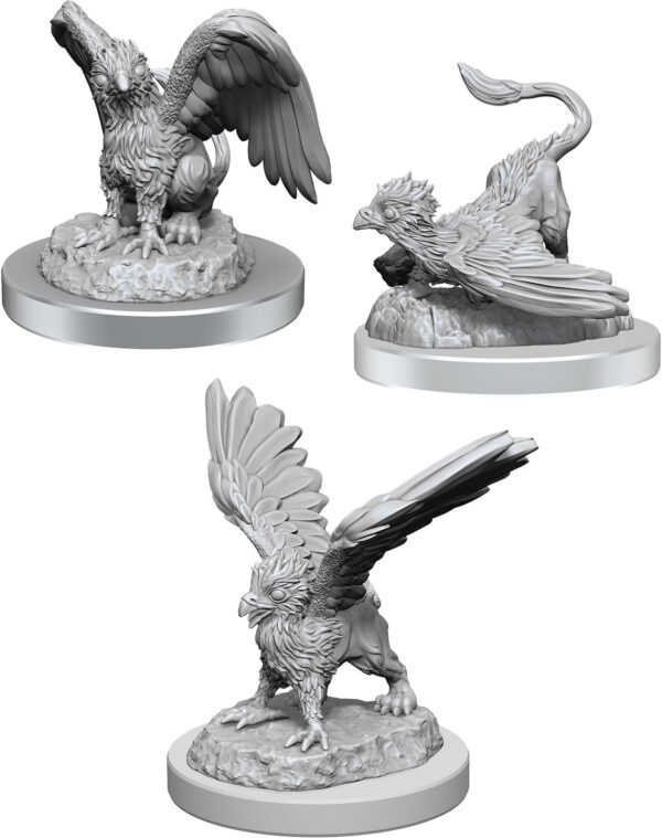 Dungeons & Dragons: Nolzur's Marvelous Unpainted Miniatures - W17 Griffon Hatchlings