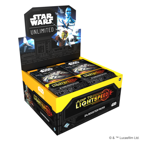 Star Wars Unlimited TCG: Jump to Lightspeed - Carbonite Booster Box (12) (Preorder)