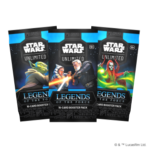 Star Wars: Unlimited -  Legends of the Force: Booster Pack