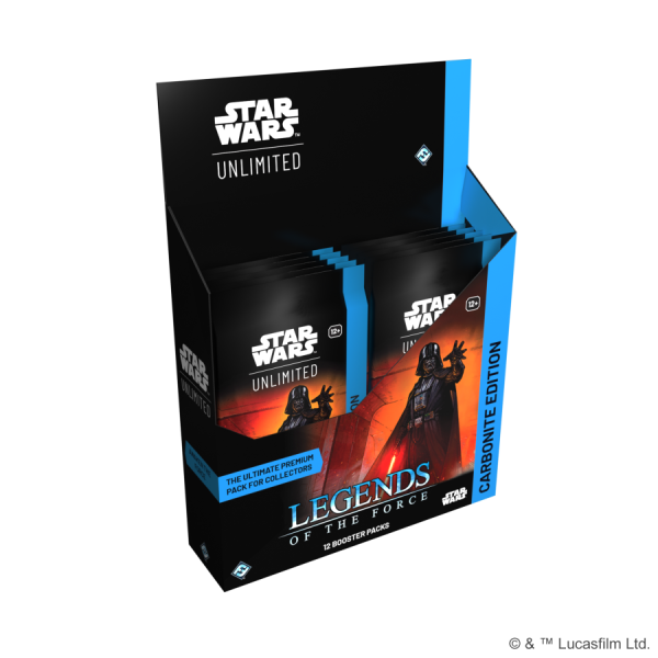 Star Wars: Unlimited - Legends of the Force: Carbonite Booster Display - Image 2