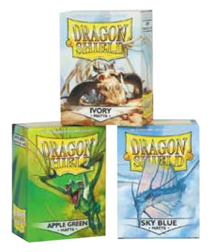 Dragon Shields: (100) Matte Apple Green (DISPLAY 10)