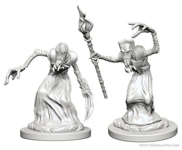 Dungeons & Dragons&colon; Nolzur&apos;s Marvelous Unpainted Miniatures - W01 Mindflayers