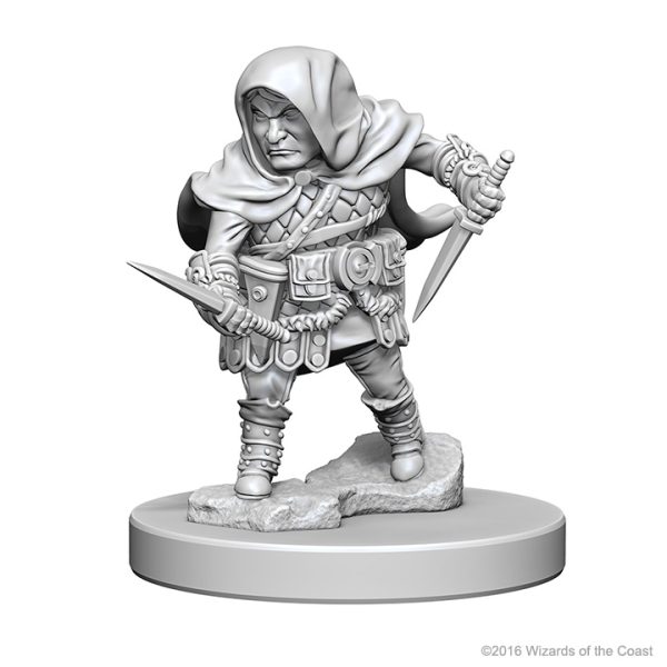 Dungeons & Dragons: Nolzur's Marvelous Unpainted Miniatures - W01 Halfling Male Rogue - Image 2