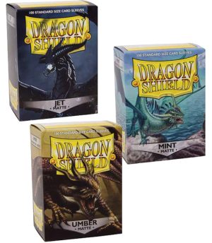 Dragon Shields: (100) Matte Mint (DISPLAY 10)