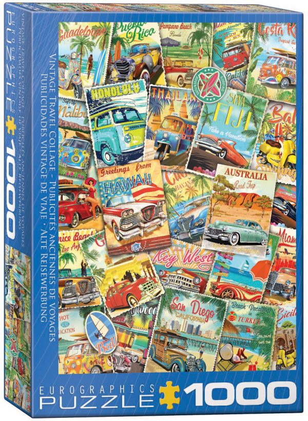 Vintage Travel Collage - Image 2