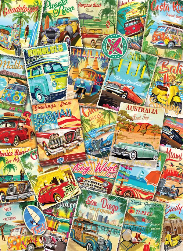 Vintage Travel Collage - Image 3