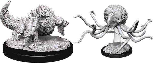 Dungeons & Dragons&colon; Nolzur&apos;s Marvelous Unpainted Miniatures - W11 Grell & Basilisk