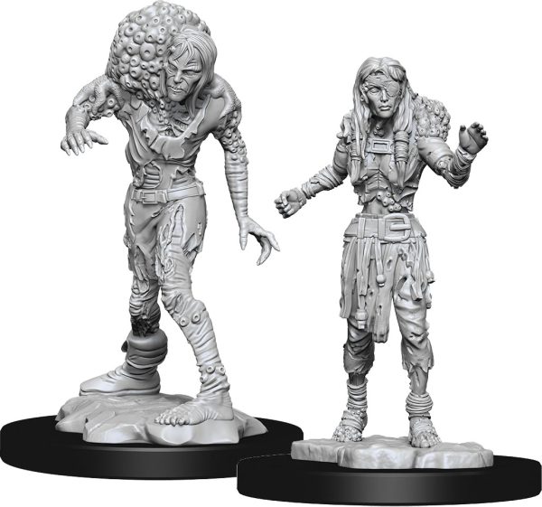 Dungeons & Dragons&colon; Nolzur&apos;s Marvelous Unpainted Miniatures - W14 Drowned Assassin & Drowned Asetic