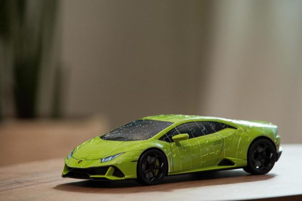 Lamborghini Huracan Verde 3D Puzzle - Image 6