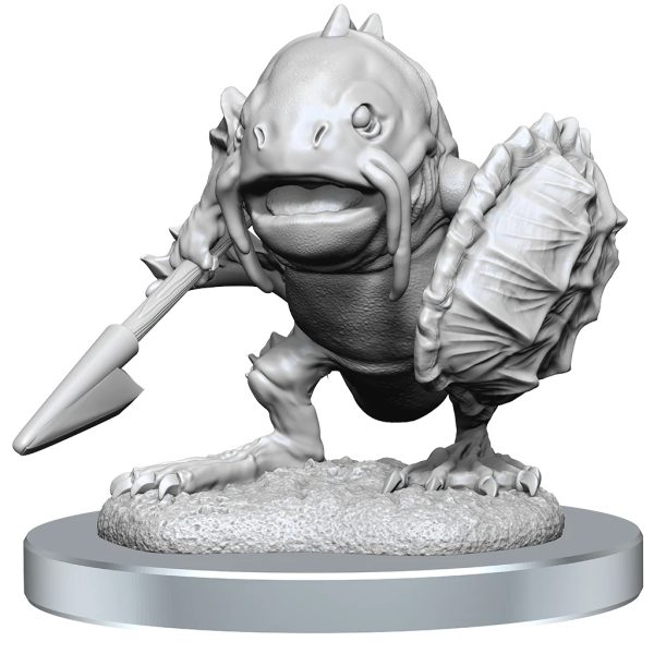Dungeons & Dragons&colon; Nolzur&apos;s Marvelous Unpainted Miniatures - W20 Locathah & Seal