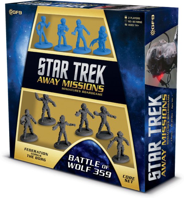 Star Trek Away Missions: Federation VS Borg - Battle of Wolf 359 Core Set - Image 5