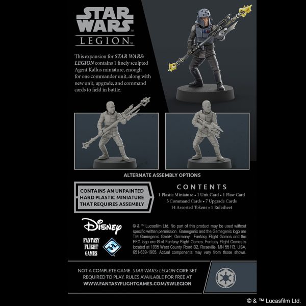 Star Wars: Legion - Agent Kallus Commander - Image 5