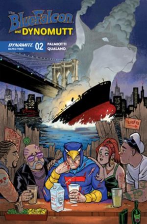 BLUE FALCON & DYNOMUTT #2 CVR B AMANDA CONNER VAR