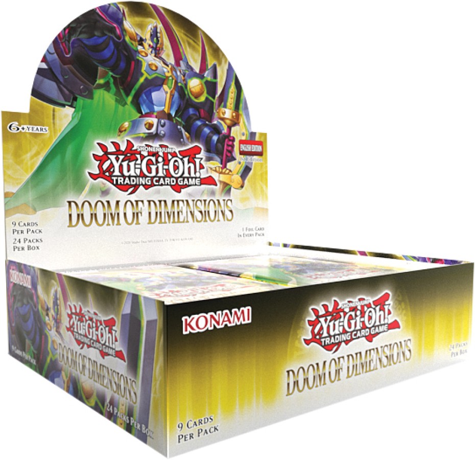 Yu-Gi-Oh! TCG: Doom of Dimensions Booster Display (24)