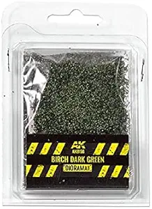AK-Interactive: Vegetation (Leaves) - Birch Dark Green Leaves 1:72