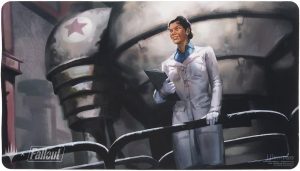 Fallout Playmat - Dr. Madison Li - for Magic: The Gathering