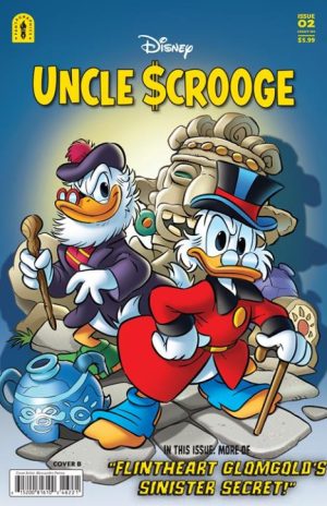 UNCLE SCROOGE FLINTHEART GLOMGOLDS SINISTER SECRET #2 (OF 3) CVR B ALESSANDRO PERINA VAR