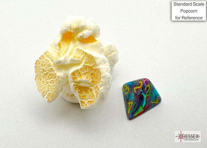 Festive® Mini-hedral™ Mosaic/yellow 7-Die set - Image 2