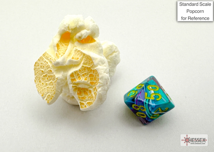 Festive® Mini-hedral™ Mosaic/yellow 7-Die set - Image 6