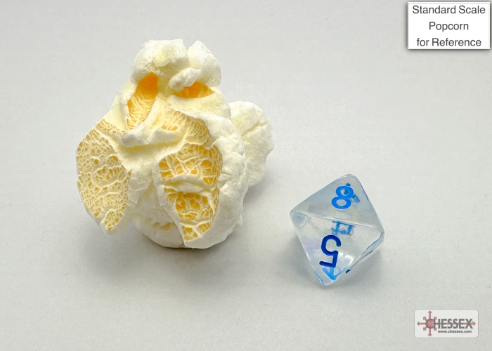 Borealis® Mini-hedral™ Icicle™/light blue Luminary™ 7-Die - Image 6