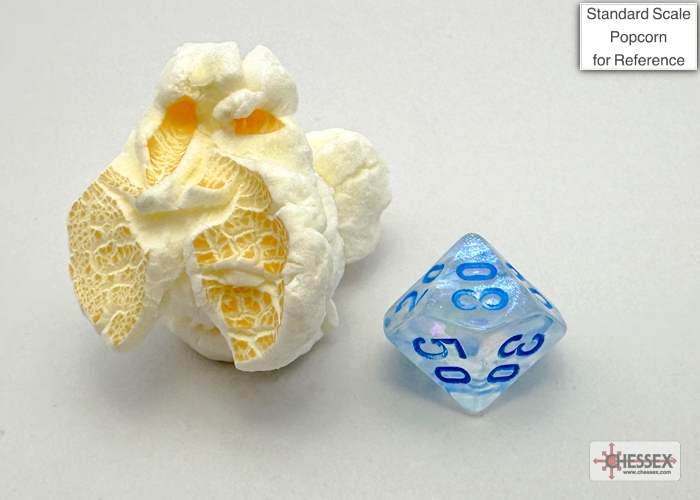 Borealis® Mini-hedral™ Icicle™/light blue Luminary™ 7-Die - Image 8