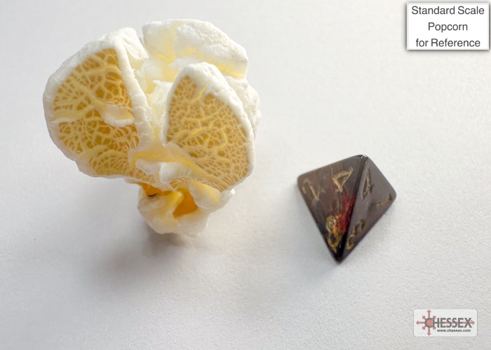 Scarab® Mini-hedral™ Blue Blood™/gold 7-Die Set - Image 3