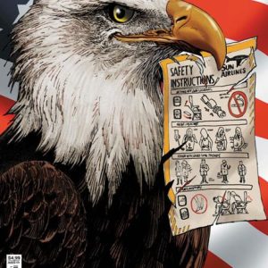 PEACEMAKER PRESENTS THE VIGILANTE EAGLY DOUBLE FEATURE #1 (OF 5) CVR B DAN PANOSIAN CARD STOCK VAR (MR)