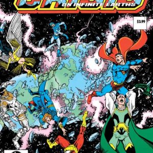 CRISIS ON INFINITE EARTHS #1 (OF 12) FACSIMILE EDITION CVR A GEORGE PEREZ WRAPAROUND
