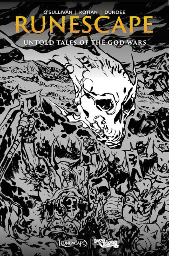 RUNESCAPE UNTOLD TALES OF THE GOD WARS #4 (OF 4) CVR B JAKUB REBELKA INKS VAR (MR)