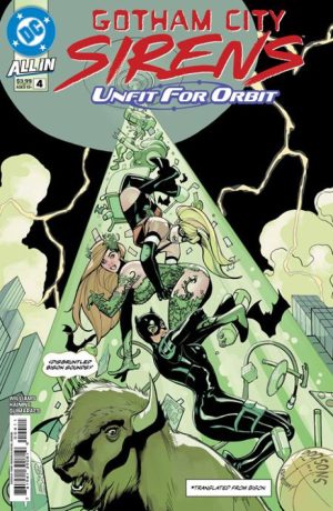 GOTHAM CITY SIRENS UNFIT FOR ORBIT #4 (OF 5) CVR A TERRY DODSON & RACHEL DODSON