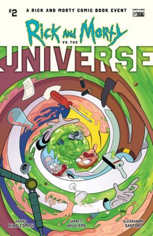 RICK AND MORTY VS THE UNIVERSE #2 (OF 4) CVR A DAVE BARDIN